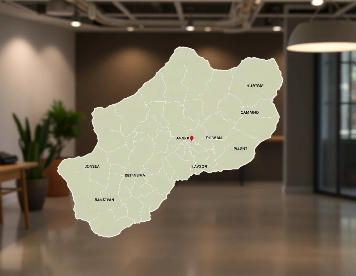 Pest Control Service Areas Map